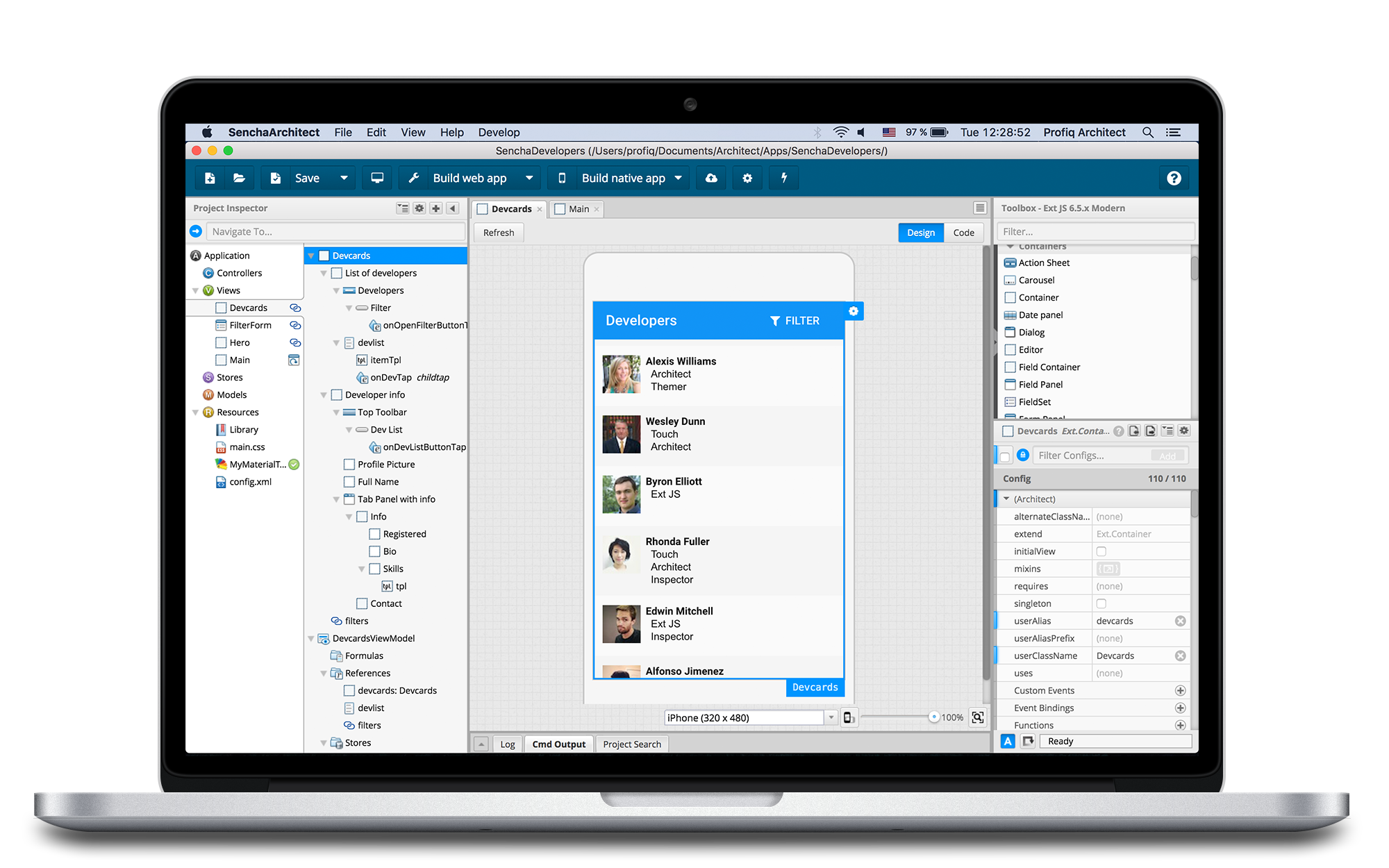 Sencha Architect 4